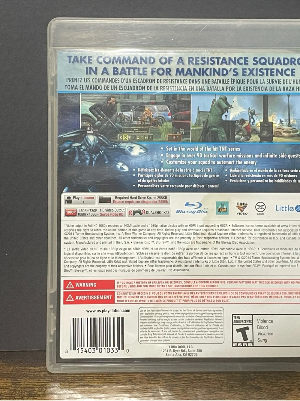 Falling Skies The Game (PS3)